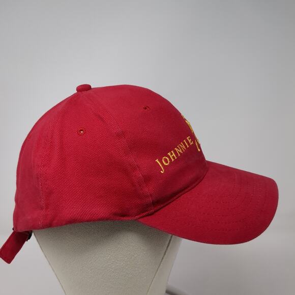 Johnnie Walker Slideback Baseball Cap Red One Size Adjustable Embroidered - Picture 5 of 8